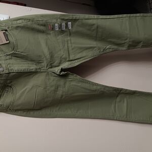 Levi's Green Straight Jeans Casual Style